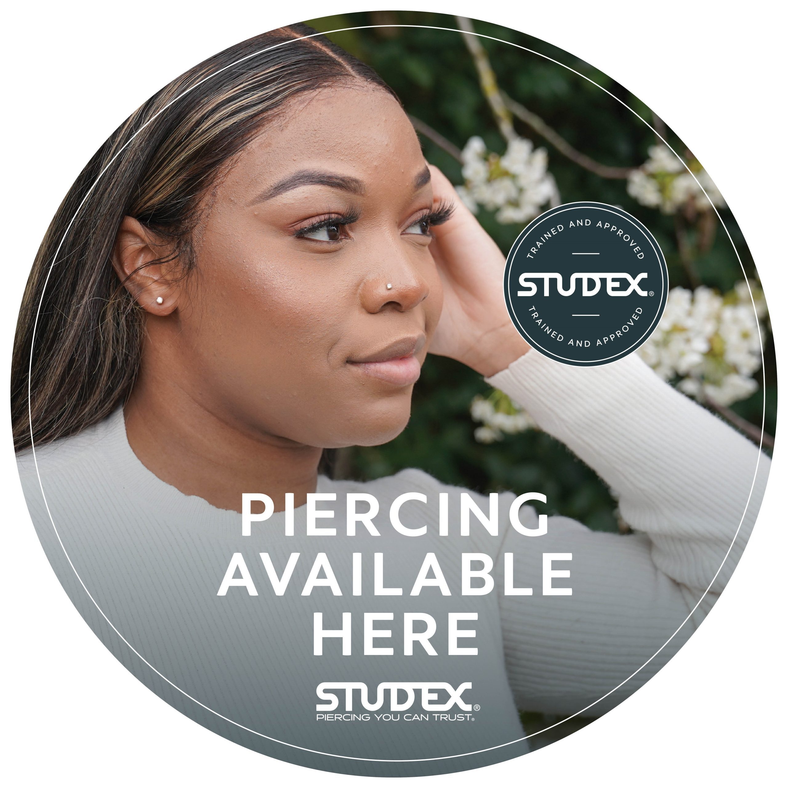 Studex® Ear Piercing Window Decal