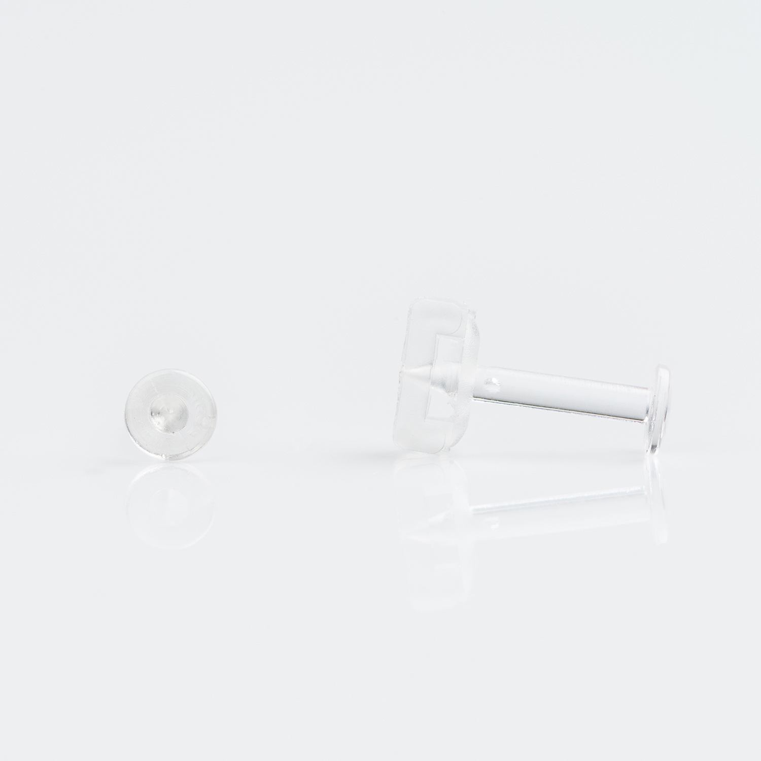 System 75™ Clear Plastic Piercing Studs – 5mm