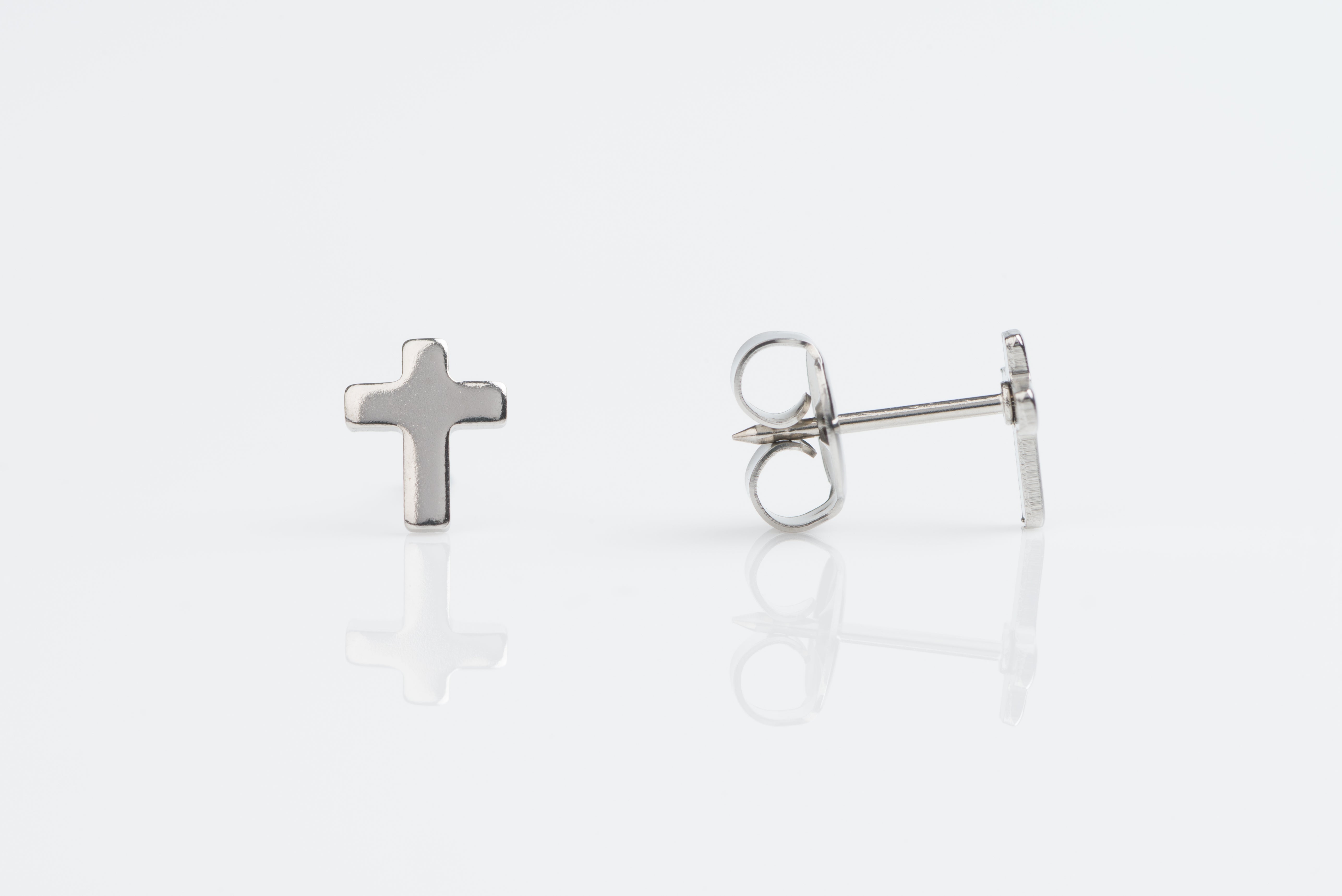 System 75™ Cross Piercing Studs – Stainless Steel