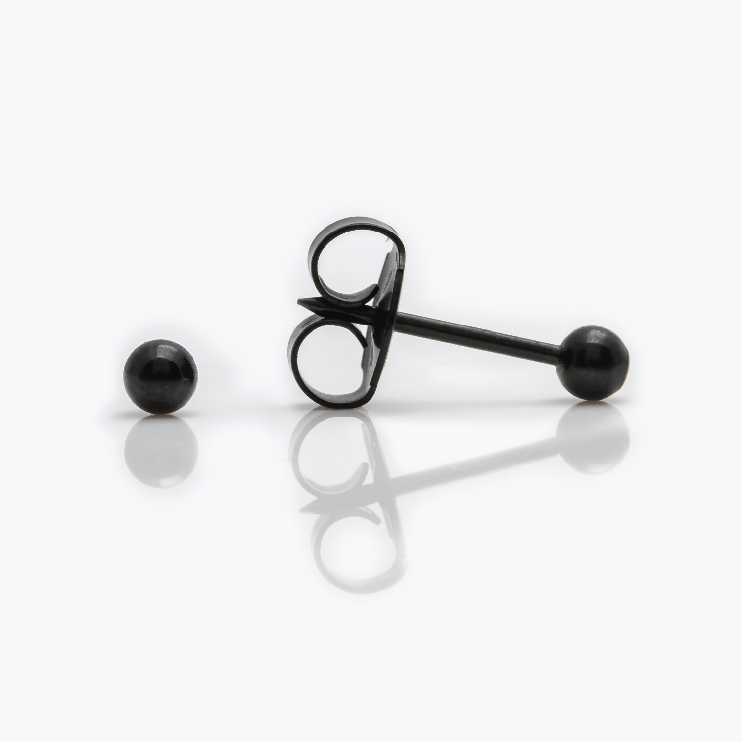 System 75™ Color Ball Piercing Studs – 3mm – Blue Titanium