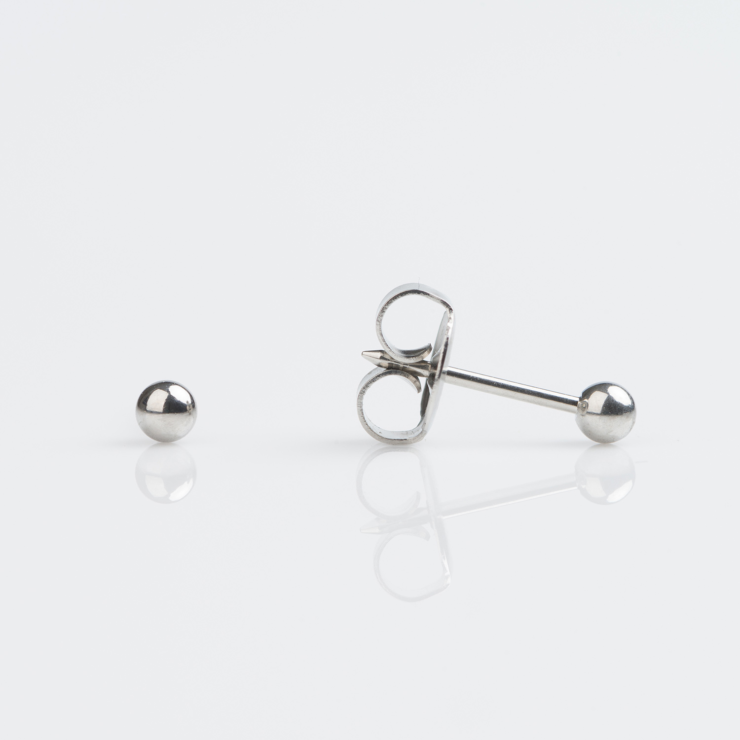 Tiny Tips™ Ball Studs – 3mm – Stainless Steel