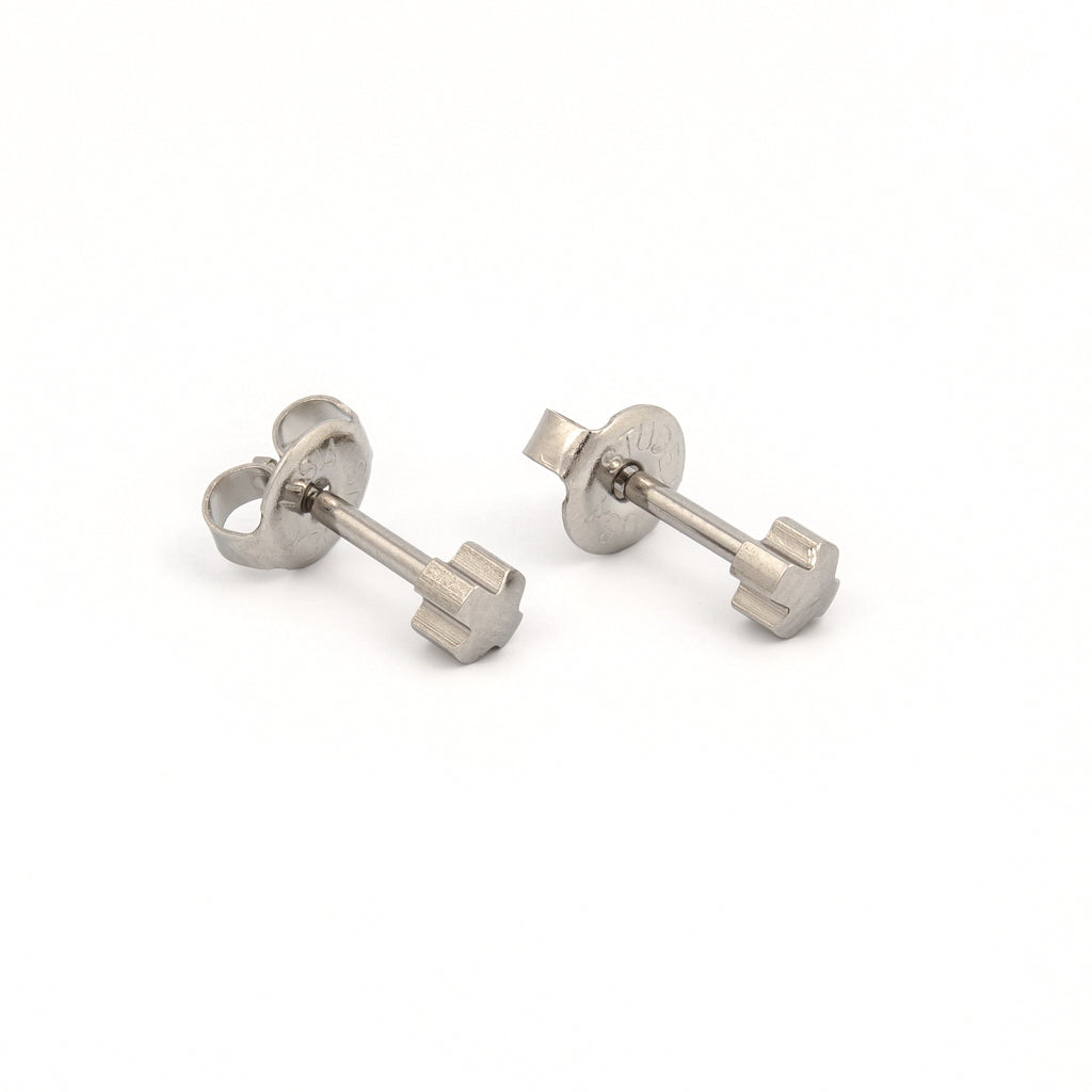 Universal™ Flatpack Stainless Steel Cross Piercing Studs Universal™ Flatpack Stainless Steel Cross Piercing Studs